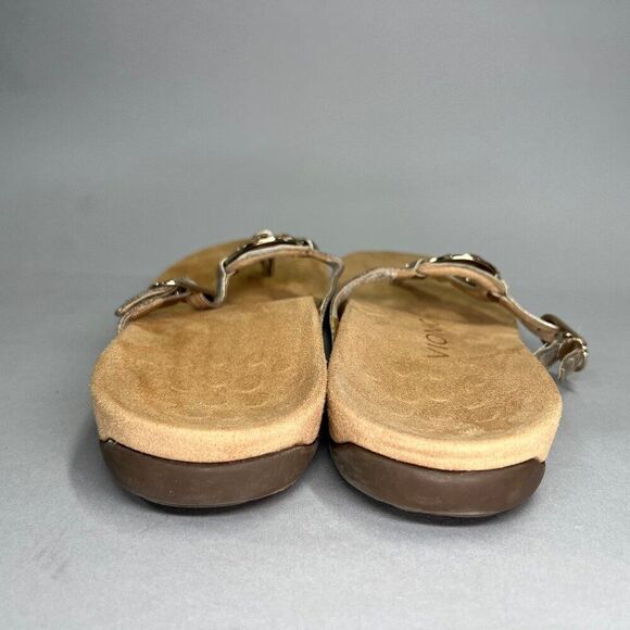 Vionic Ricci Sandals Women's Size 7 Metallic Jeweled Comfort Orthotic Flip Flops - Picture 6 of 11